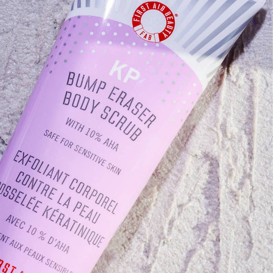 First Aid Beauty KP Bump Eraser Body Scrub with 10% AHA