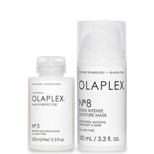 Συσκευασία Olaplex No.3 και No.8
